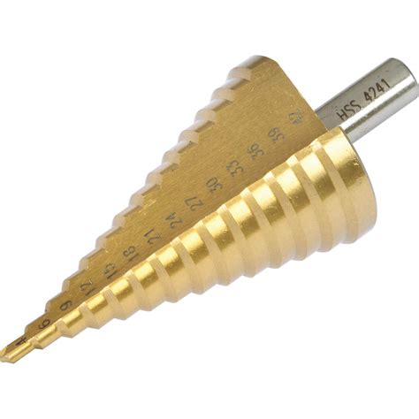 stepped drill bit for metal